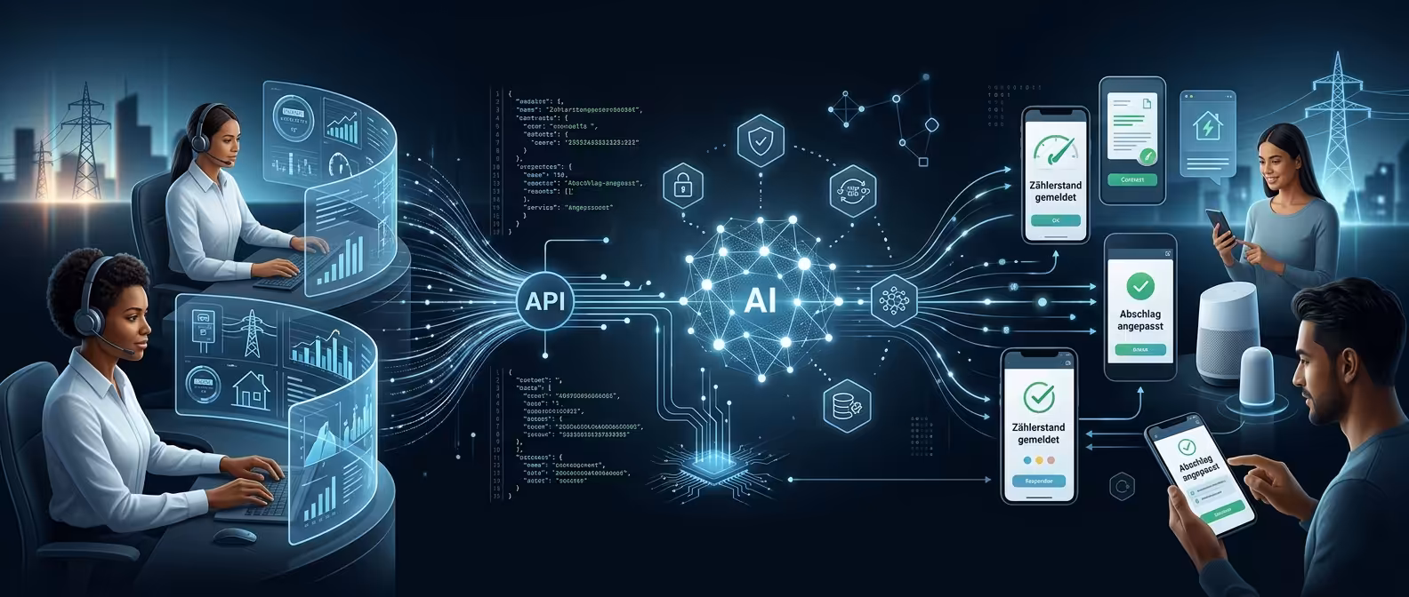 KI im Stadtwerk-Kundenservice: Was AI-Ready in der Praxis bedeutet