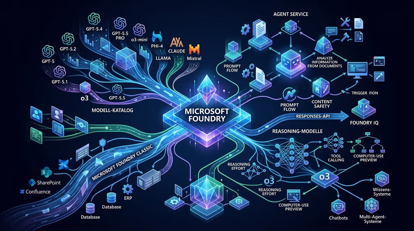 Microsoft Foundry verstehen: GPT-5, Reasoning-Modelle und der Agent-Stack im Überblick